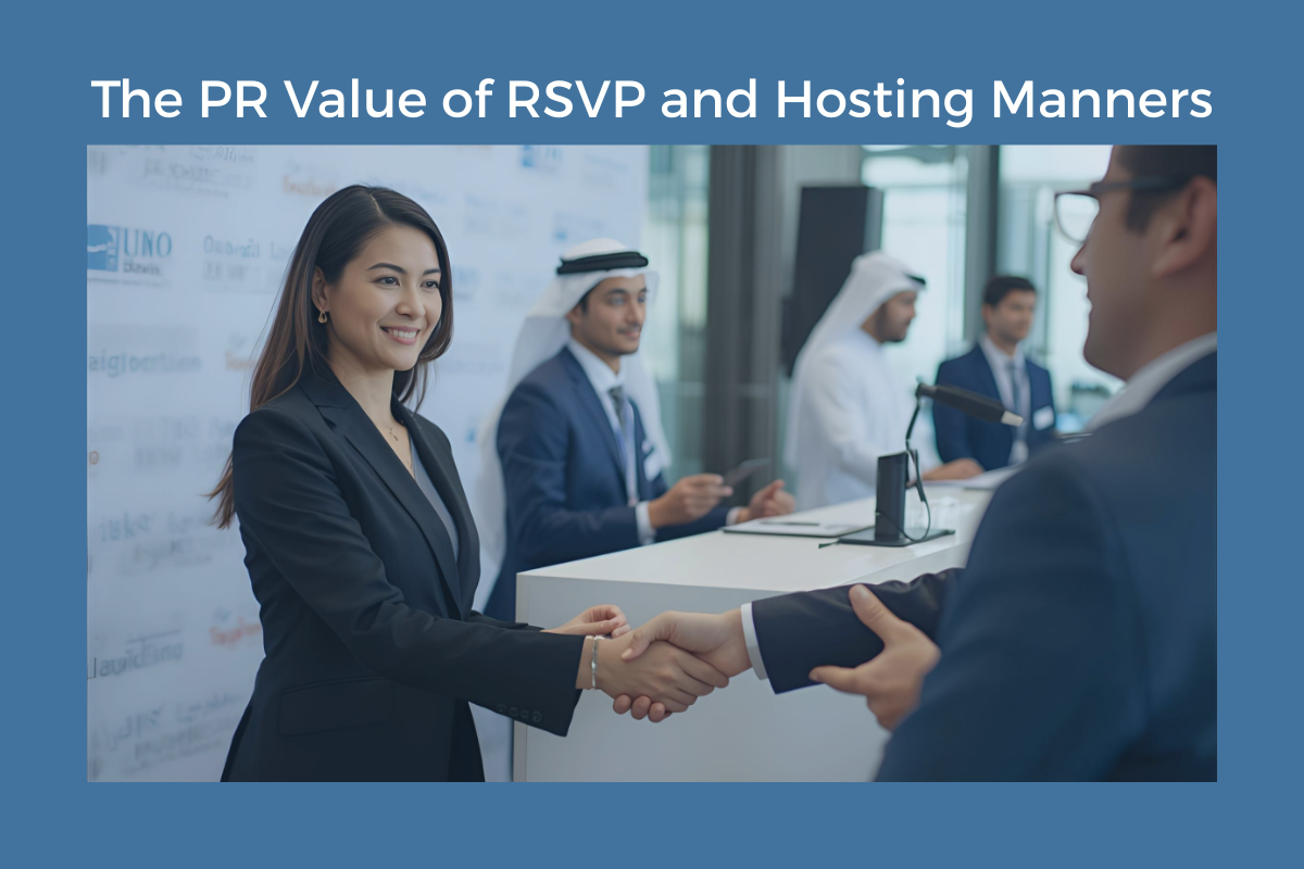 The PR Value of RSVP and Hosting Manners