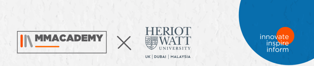 MMA Academy and Heriot-Watt University Dubai Partner