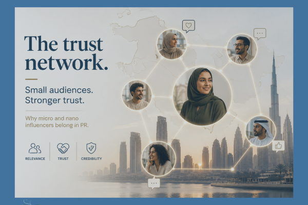 Micro and nano influencers in MENA: when they belong in a PR plan