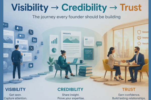 From Visibility to Credibility: Building Founder Trust