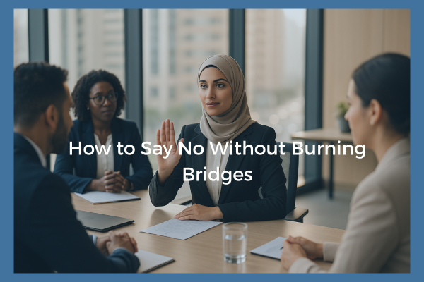 The Power of No in PR